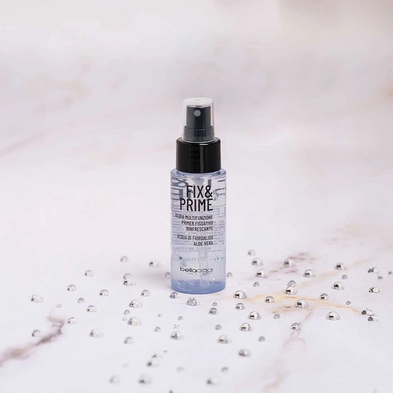 Bellaoggi Spray Fixare Machiaj Fix&Prime Aqua Mist 001 Cornflower 50ml