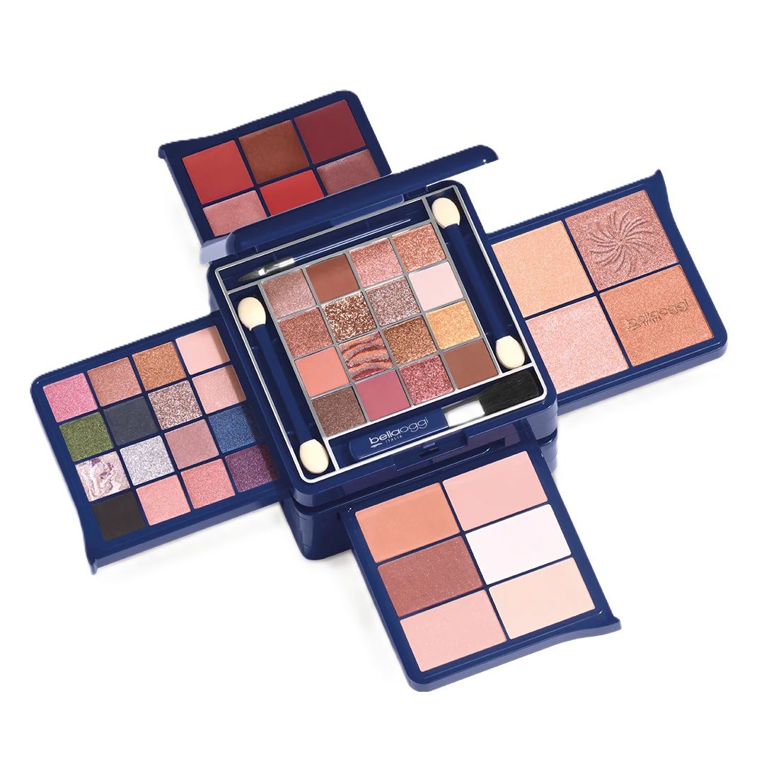 Bellaoggi Trusa machiaj Make A Wish Kit Prosperity (Fard de ochi + Bronzer + Contouring + Pudra + Iluminator + Ruj)