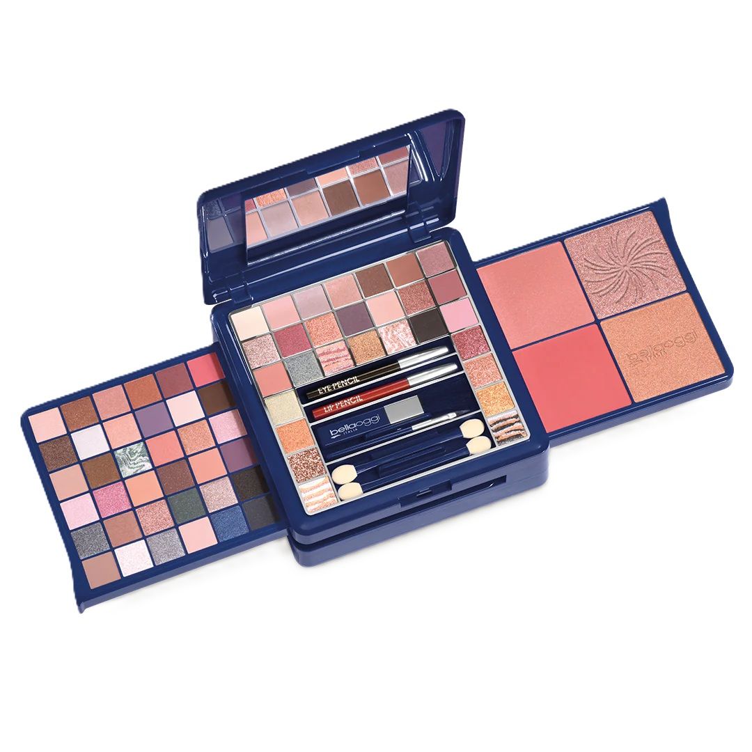 Bellaoggi Set Make A Wish Kit Sublime Look (Pudra + Balsam de buze + Baza machiaj + Aplicator pudra)