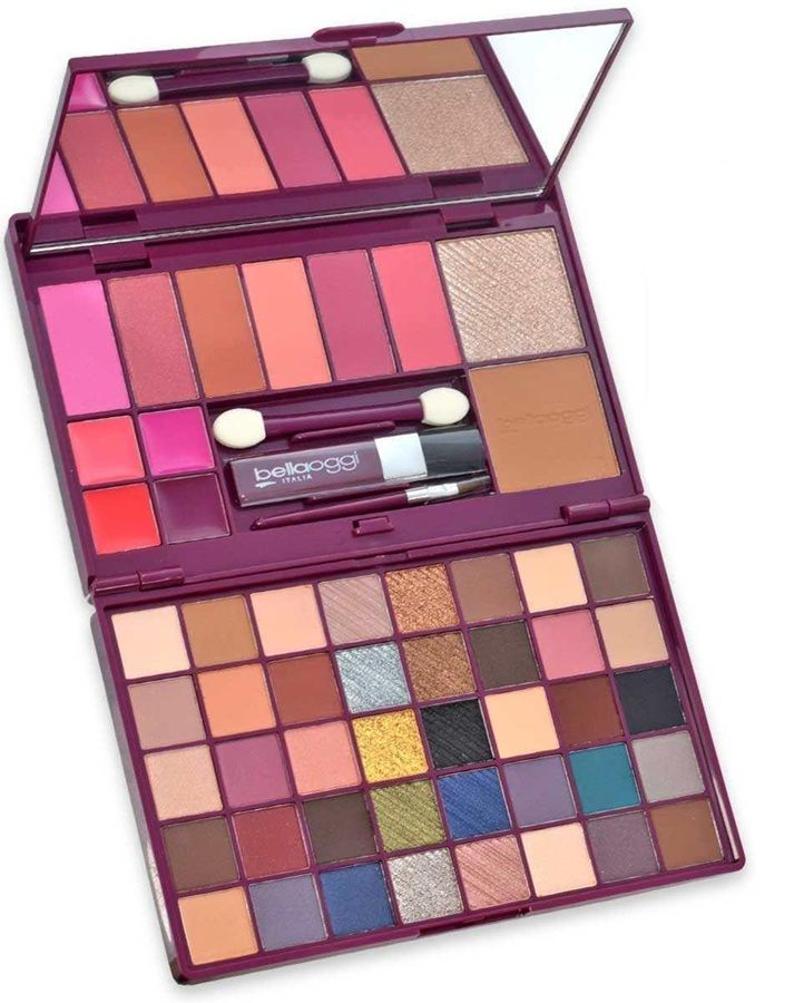 Bellaoggi Trusa machiaj Sartoria Colore Premium (Fard de ochi + Iluminator + Fard de obraz + Bronzer + Ruj) 57.7g