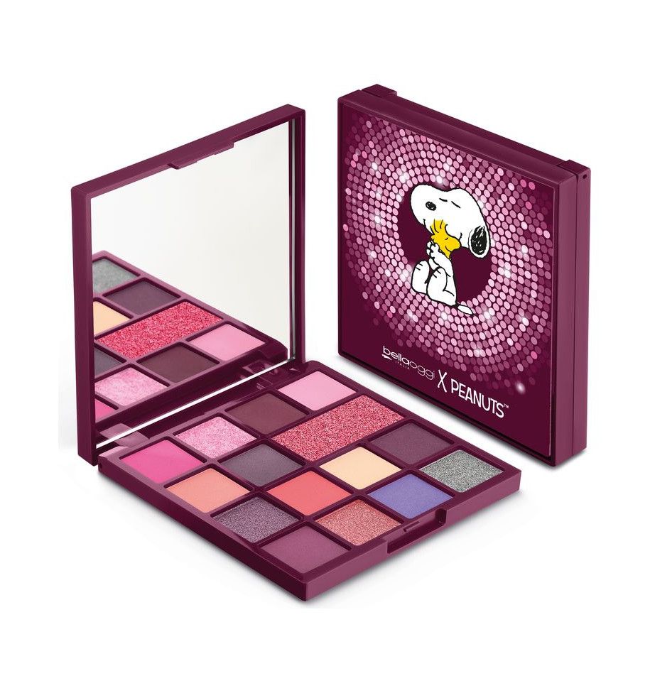 Bellaoggi Paleta Fard de ochi Snoopy Collection Peanuts Cuddle Holidays Medium 18.77g