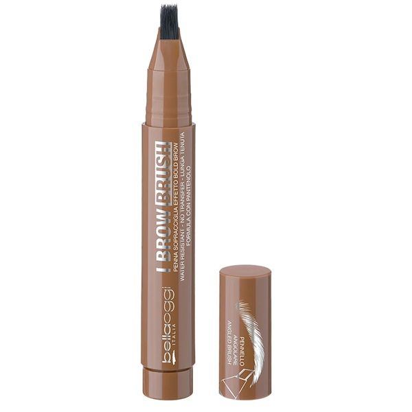 Bellaoggi Tus pentru Sprancene I Brow Brush Eyebrow Pencil 002 Cool Brown 1.5ml