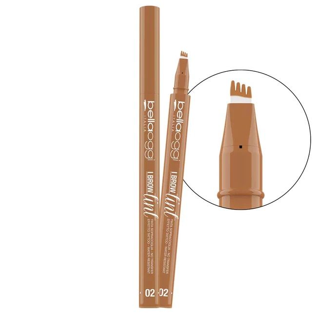 Bellaoggi Tus pentru Sprancene I Brow Tint 002 Light Brown 0.7ml