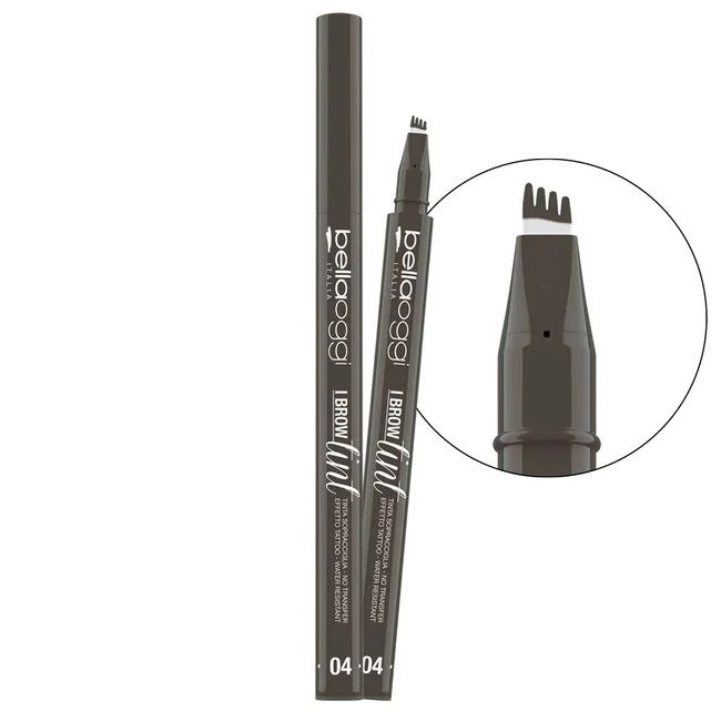 Bellaoggi Tus pentru Sprancene I Brow Tint 004 Deep Brown 0.7ml