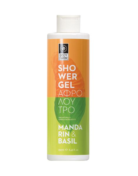 Bodyfarm Gel de Dus Mandarina si Busuioc 250ml