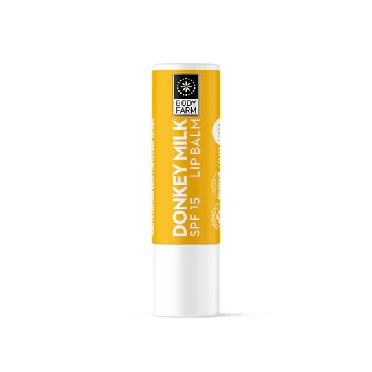 Bodyfarm Balsam de buze Donkey Milk SPF15 5.2g