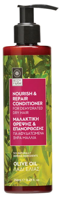 Bodyfarm Balsam Ulei De Masline Par Uscat 250ml