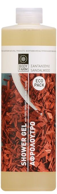 Bodyfarm Gel de Dus Lemn de Santal 500ml