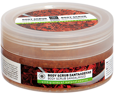 Bodyfarm Gel Exfoliant pentru Corp Body Scrub Santal 200ml
