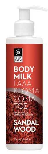 Bodyfarm Lotiune pentru Corp Lemn Santal 250ml
