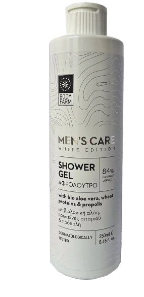 Bodyfarm Men Gel de Dus White Edition 250ml