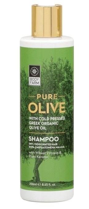 Bodyfarm Pure Olive Sampon pentru par uscat 250ml