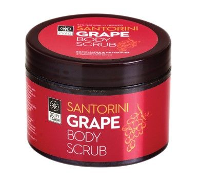 Bodyfarm Santorini Grape Gel Exfoliant pentru Corp Body Scrub 200ml