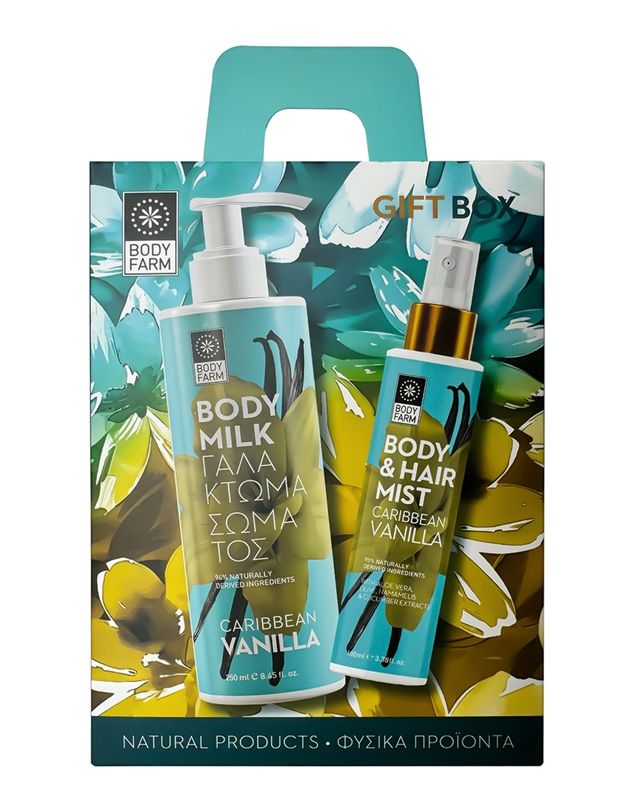 Bodyfarm Set Mosc Alb (Lotiune de Corp 250ml + Apa parfumata 100ml)