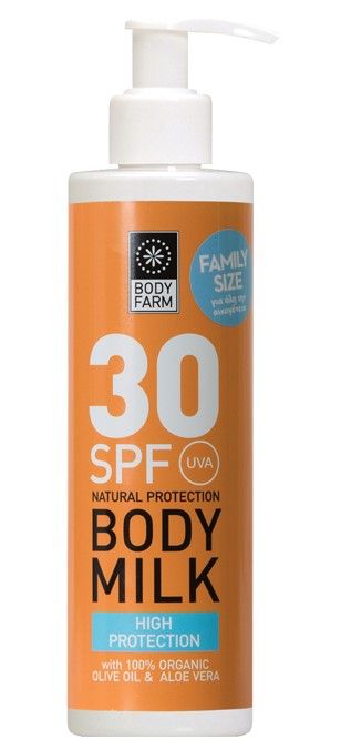 Bodyfarm Sun Care SPF30 Crema de Corp 250ml