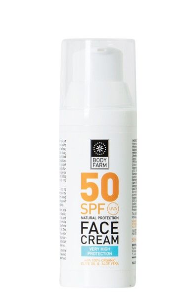 Bodyfarm Sun Care SPF50 Crema de fata 50ml