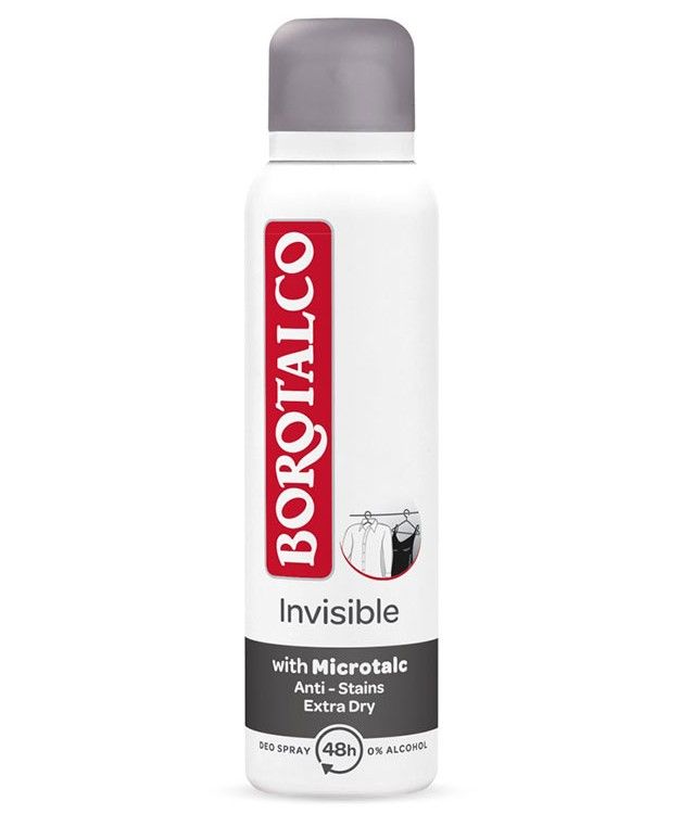 Borotalco Invisible Dry Deodorant Spray 150ml
