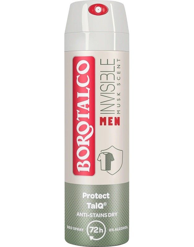 Borotalco Men Dry Invisible Deodorant Spray 150ml