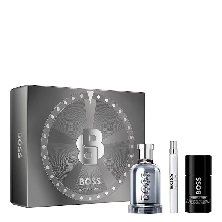 Boss Bottled Beyond Intense Set (Apa de toaleta intensa pentru barbati 50ml + 10ml)