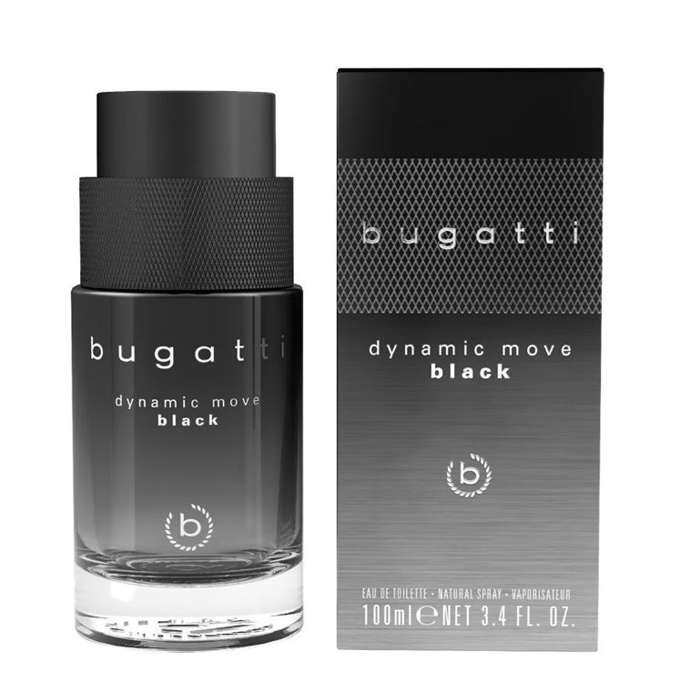 Bugatti Dynamic Move Black Apa de toaleta pentru barbati 100ml