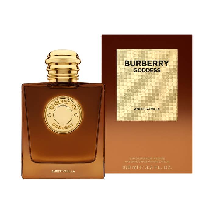 Burberry Goddess Amber Vanilla Apa de parfum intensa 100ml ambalaj