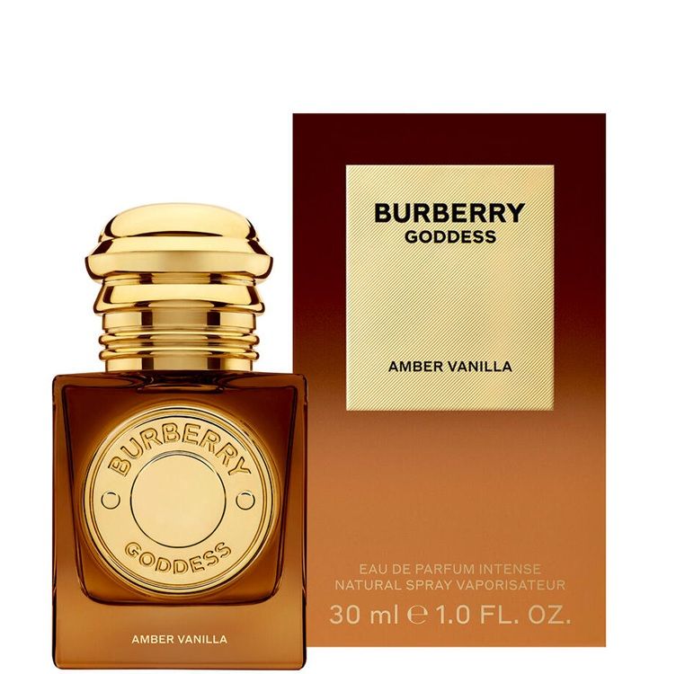 Burberry Goddess Amber Vanilla Apa de parfum intensa 30ml ambalaj