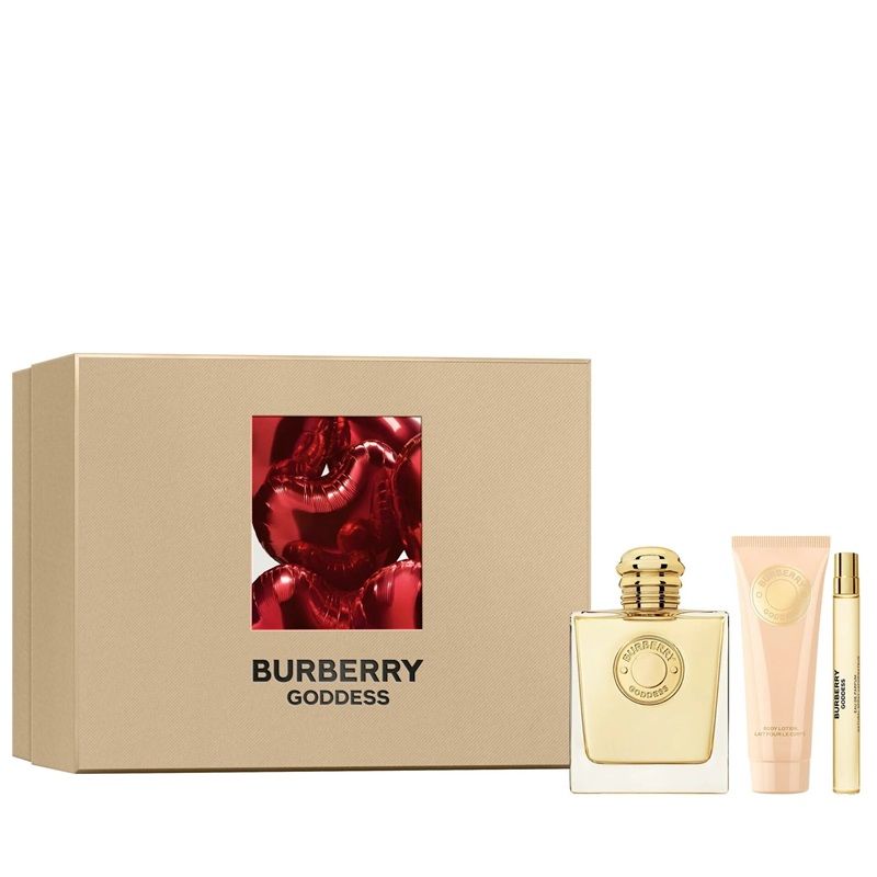 Burberry Goddess Set (Apa de parfum Reincarcabila 100ml + Apa de parfum 10ml + Lotiune de corp 75ml)