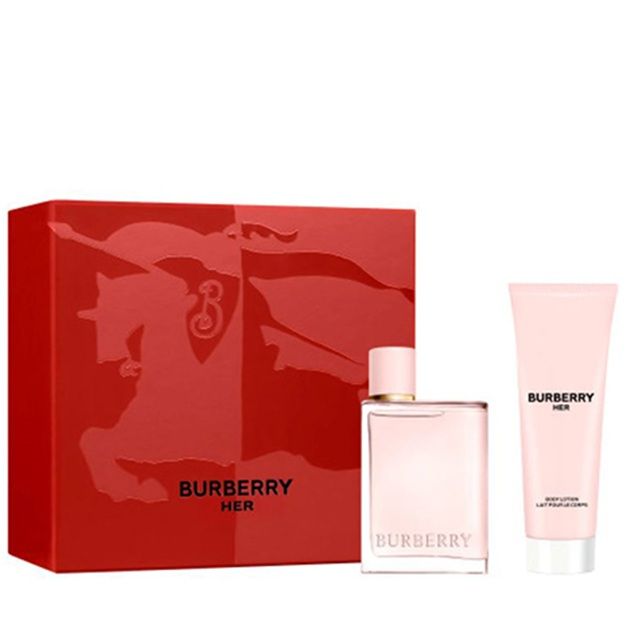 Burberry Her Set (Apa de parfum 50ml + Lotiune de Corp 75ml)