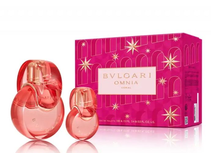 Bvlgari Omnia Coral Set (Apa de toaleta 100ml + Apa de toaleta 15ml)