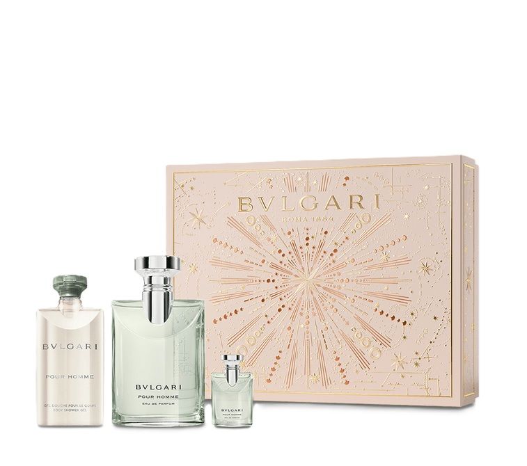 Bvlgari Pour Homme Set (Apa de parfum 100ml + Apa de parfum 5ml + Gel de dus 75ml)