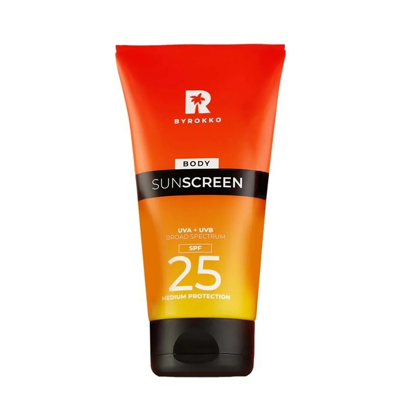 Byrokko Body Sunscreen SPF25 Crema de corp cu protectie solara 150ml