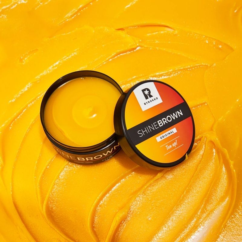 Byrokko Crema bronzanta Shine Brown Tan Boosting Cream 210ml 