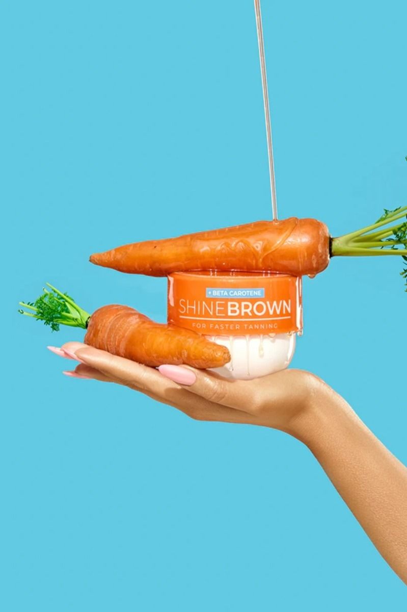 Byrokko Crema Bronzanta Shine Brown Tanning Cream Beta Carotene 210ml 