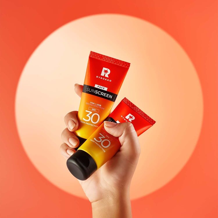 Byrokko Face Sunscreen SPF30 Crema de fata cu protectie solara 50ml