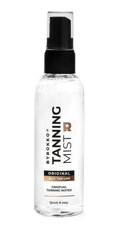 Byrokko Spray Autobronzant Shine Brown Self Tan Line Tanning Mist 100ml