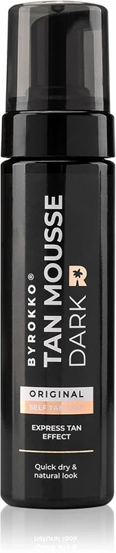 Byrokko Spuma Autobronzanta Shine Brown Self Tan Line Mousse Dark 200ml