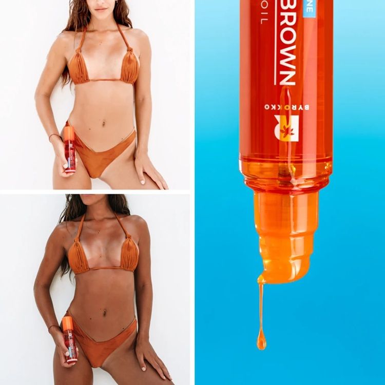 Byrokko Ulei bronzare rapida Shine Brown Tanning Oil Beta Carotene 150ml