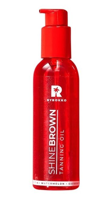 Byrokko Ulei bronzare rapida Shine Brown Tanning Oil Watermelon 145ml