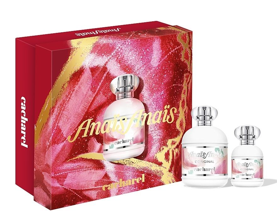 Cacharel Anais Anais Set (Apa de toaleta 100ml + 2xLotiune pentru corp 50ml)