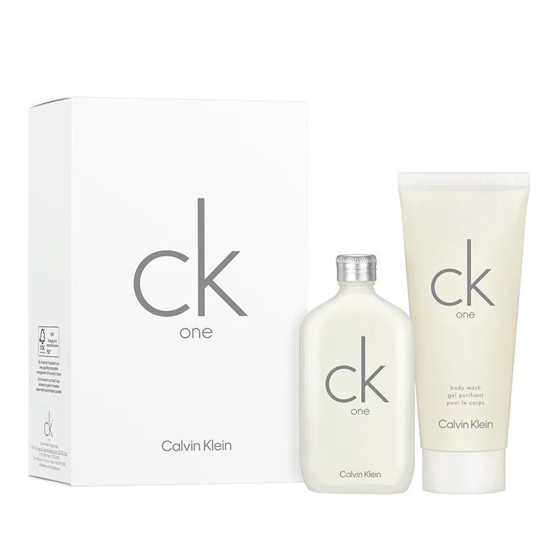 Calvin Klein CK One Set (Apa de toaleta 50ml + Gel de dus 100ml)