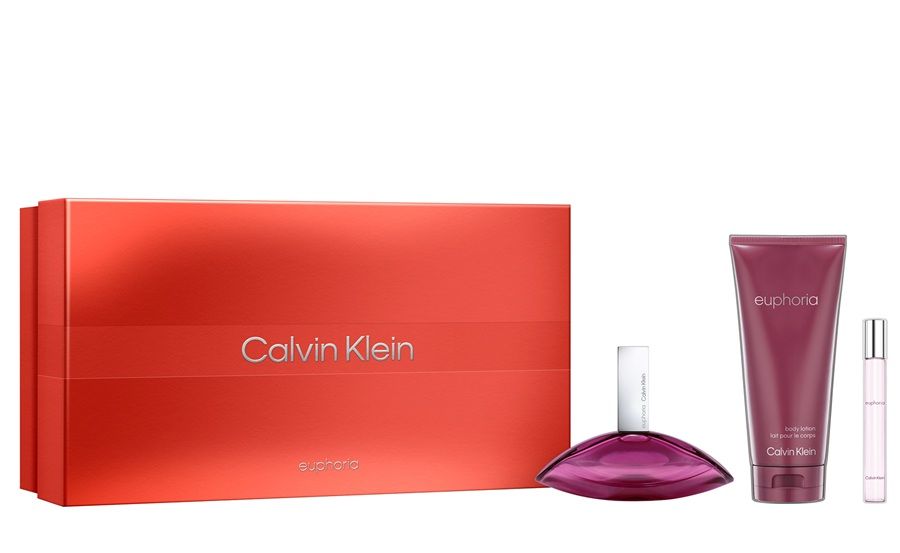 Calvin Klein Euphoria Woman Set (Apa de parfum 100ml + Apa de parfum 10ml + Lotiune Corp 200ml)