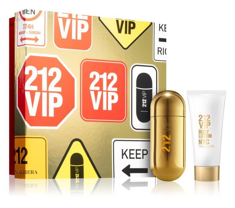 Carolina Herrera 212 VIP Woman Set (Apa de parfum 50ml + Lotiune Corp 75ml)