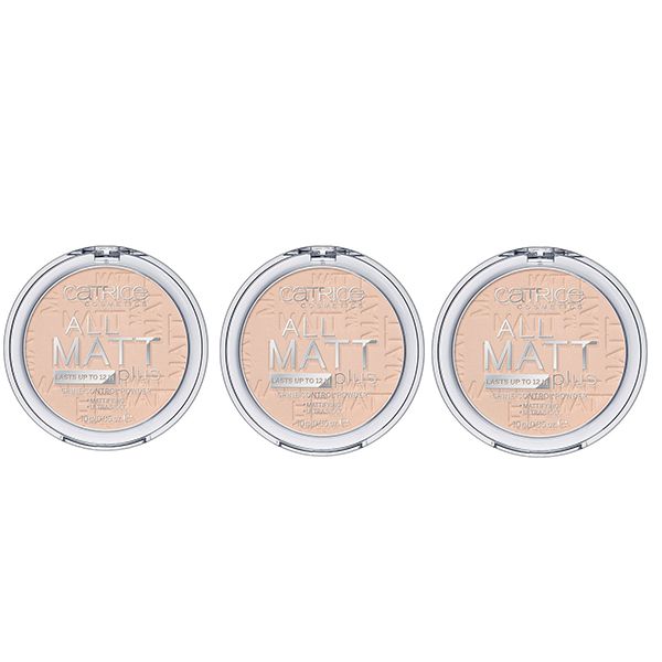 Catrice 3XPudra Compacta All Matt Plus Shine Control 010 Transparent 10gr