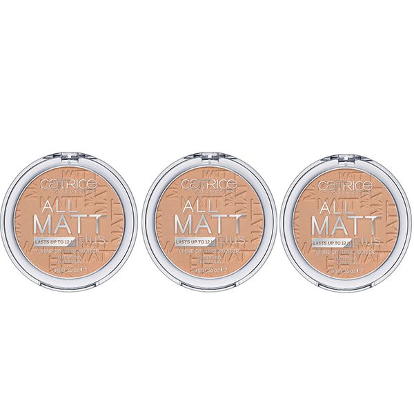 Catrice 3XPudra Compacta All Matt Plus Shine Control 030 Warm Beige 10g
