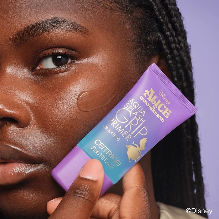 Catrice Baza Machiaj Disney Alice in Wonderland Aqua Splash Grip Primer C01 Nothing is Impossible 30ml 