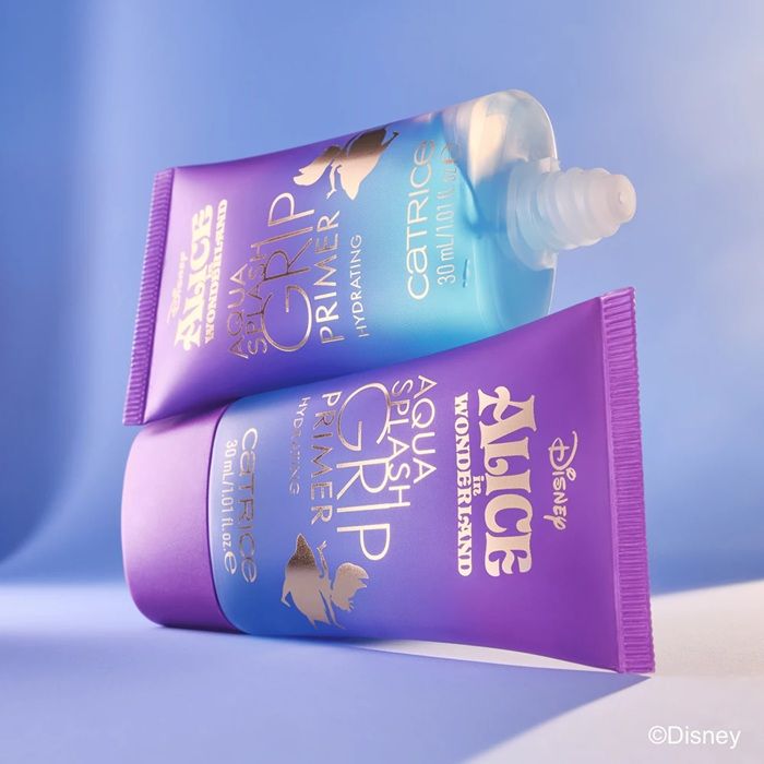 Catrice Baza Machiaj Disney Alice in Wonderland Aqua Splash Grip Primer C01 Nothing is Impossible 30ml 