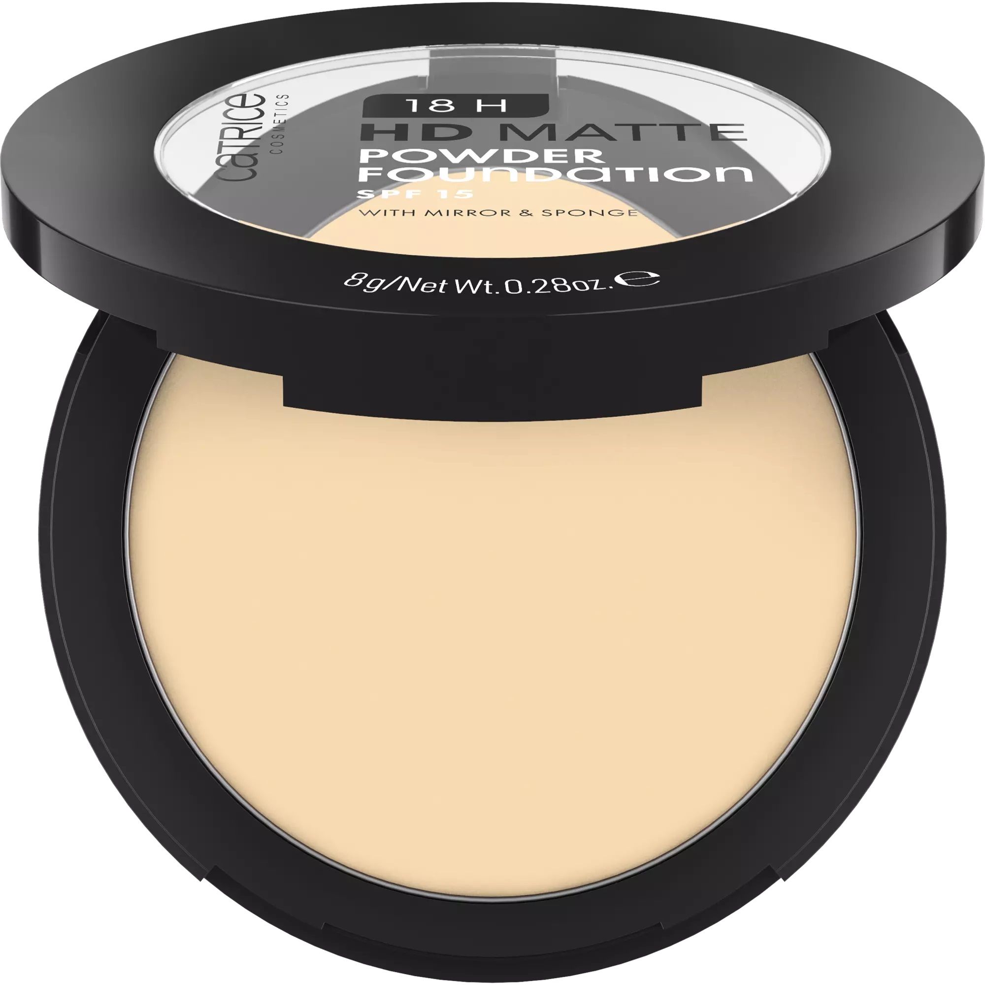 Catrice Fond de Ten Compact 18h HD Matte Powder Foundation 010W 8g