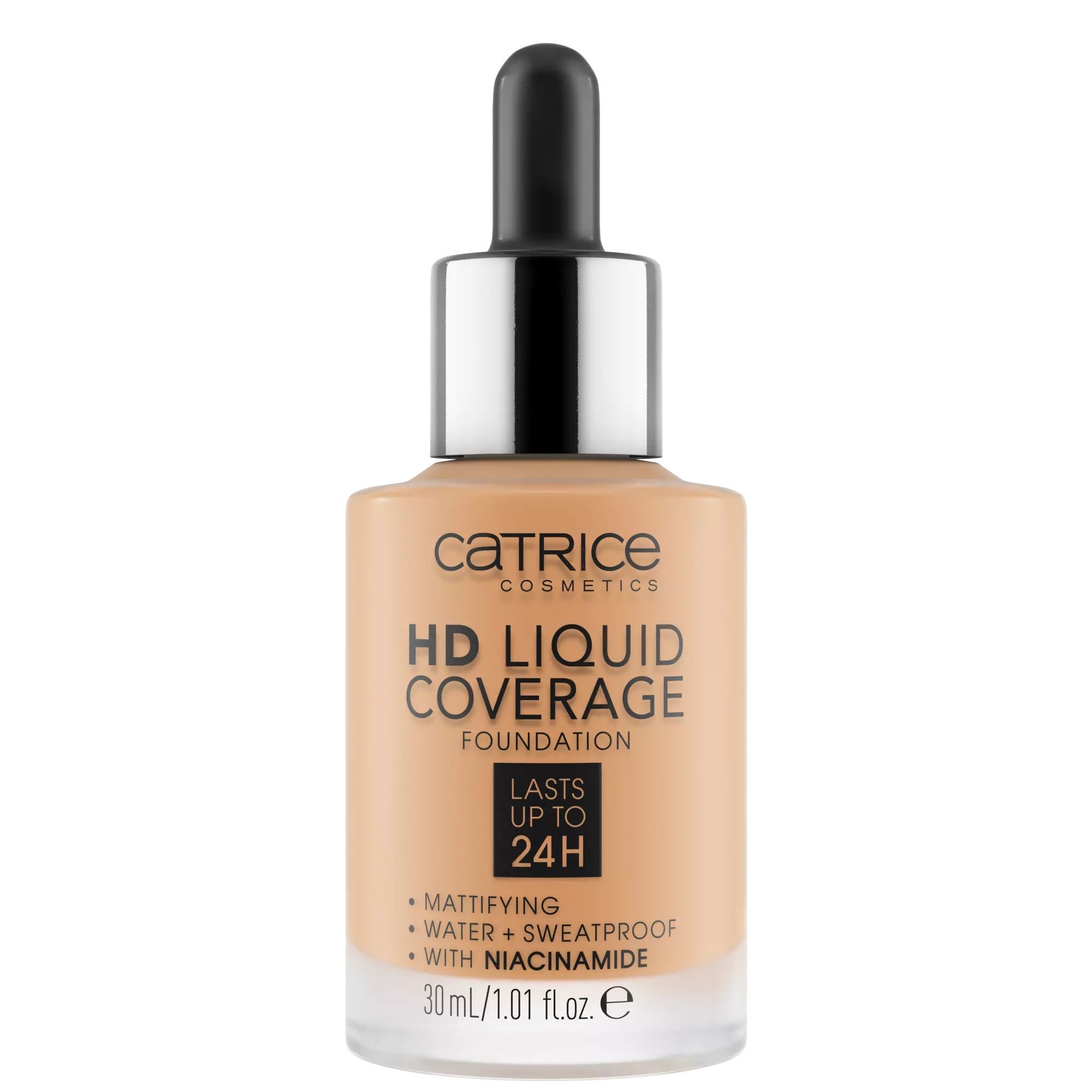 Catrice Fond de Ten HD Liquid Coverage Fondation 002 Porcelain Beige 30ml