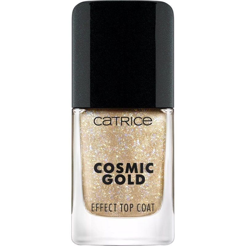 Catrice Lac de Unghii Nail Care Cosmic Gold Top Coat Effect 030 Celestial Light 10.5ml
