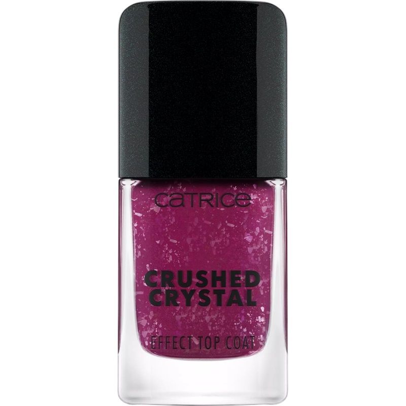 Catrice Lac de Unghii Nail Care Crushed Crystal Top Coat Effect 010 Amethyst Aura 10.5ml